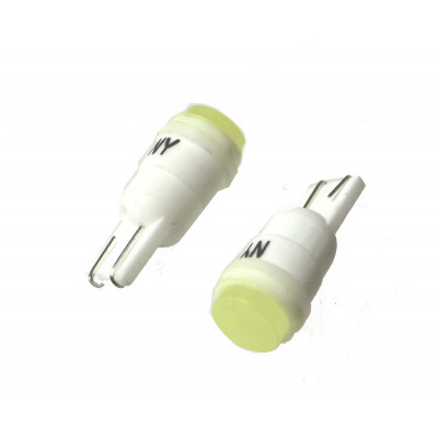 Лампа LED W5W 12V (W2,1x9,5d) T10 1 LED белый COB NORD YADA 904610