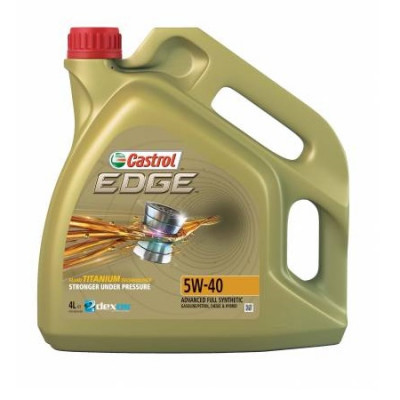 Масло Castrol EDGE ТITANIUM FST dexos2 5W40, ACEA C3 синт.4л