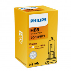 Лампа HB3 12V 65W  +30% PHILIPS 9005 PRC1