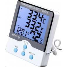 Метеостанция цифровая с выносным датчиком (термометр, гигрометр, часы, календарь)