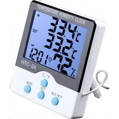 Метеостанция цифровая с выносным датчиком (термометр, гигрометр, часы, календарь)