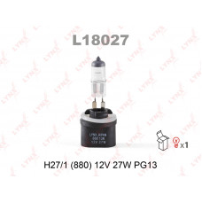 Лампа H27W 12V 27W (PG13) LYNXauto