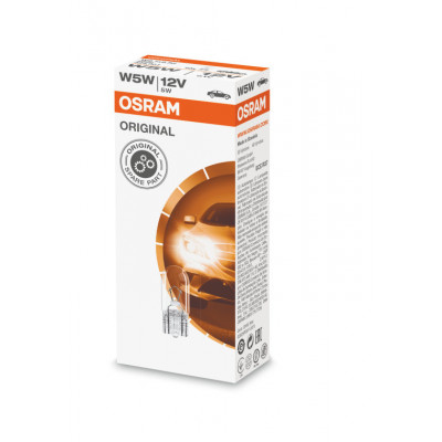 Лампа W5W 12V (W2,1x9,5d) OSRAM 2825