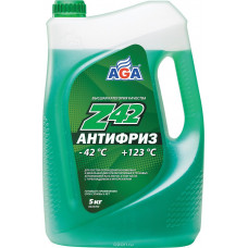Антифриз AGA-Z42 049Z зеленый -42С 5л