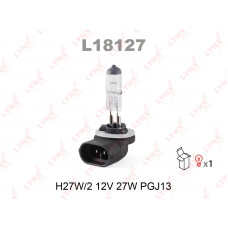 Лампа H27W/2 12V 27W (PGJ13) LYNXAUTO