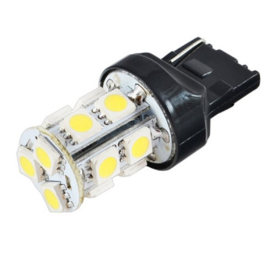 Лампа LED P21/5W 12V (BA15s) T20 13SMD белый без цок. SKYWAY