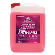 Антифриз AGA-Z40 003Z красный 10л